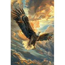 Load image into Gallery viewer, Diamond Painting - Full Round - Flying eagle (40*60CM)