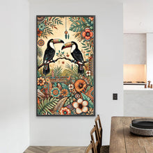 Load image into Gallery viewer, Diamond Painting - Full Round - Abstract toucan (40*70CM)