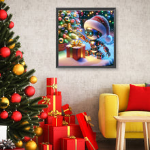 Load image into Gallery viewer, Diamond Painting - Full Round - Christmas gift and small robot (50*50CM)