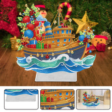 Load image into Gallery viewer, Christmas Acrylic Special Shape Igloo Table Top Diamond Painting Ornament Kits