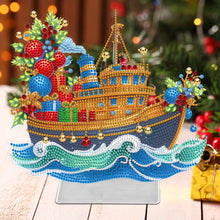 Load image into Gallery viewer, Christmas Acrylic Special Shape Igloo Table Top Diamond Painting Ornament Kits