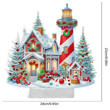 Load image into Gallery viewer, Christmas Acrylic Special Shape Igloo Table Top Diamond Painting Ornament Kits