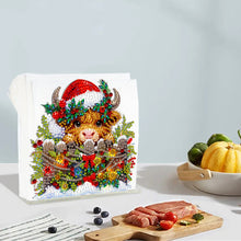 Load image into Gallery viewer, Acrylic Christmas Double Sided Nutcracker Diamond Art Storage Rack for Beginners
