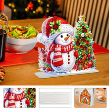 Load image into Gallery viewer, Acrylic Christmas Double Sided Nutcracker Diamond Art Storage Rack for Beginners