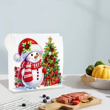 Load image into Gallery viewer, Acrylic Christmas Double Sided Nutcracker Diamond Art Storage Rack for Beginners