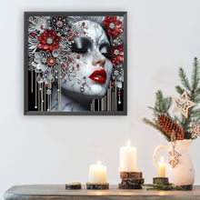 Load image into Gallery viewer, Diamond Painting - Partial Special Shaped - Elegant lady (40*40CM)