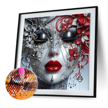Load image into Gallery viewer, Diamond Painting - Partial Special Shaped - Elegant lady (40*40CM)