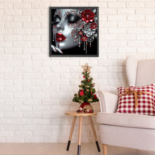 Load image into Gallery viewer, Diamond Painting - Partial Special Shaped - Elegant lady (40*40CM)