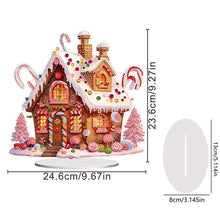 Load image into Gallery viewer, Christmas Diamond Painting Tabletop Ornaments Kit for Home Office Desktop Decor