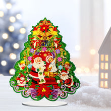 Load image into Gallery viewer, Christmas Diamond Painting Tabletop Ornaments Kit for Home Office Desktop Decor