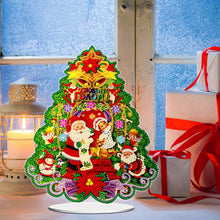 Load image into Gallery viewer, Christmas Diamond Painting Tabletop Ornaments Kit for Home Office Desktop Decor
