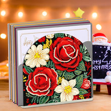 Load image into Gallery viewer, Christmas Acrylic DIY 5D Diamond Art Painting Napkin Holder Set Home Table Decor
