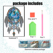 Load image into Gallery viewer, Christmas 5D Diamond Painting Notebook Diamond Art Diary Book for Adults Kids