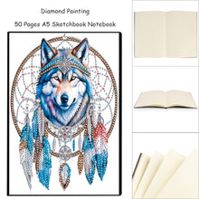 Load image into Gallery viewer, Christmas 5D Diamond Painting Notebook Diamond Art Diary Book for Adults Kids