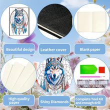 Load image into Gallery viewer, Christmas 5D Diamond Painting Notebook Diamond Art Diary Book for Adults Kids