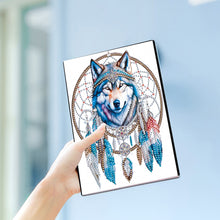 Load image into Gallery viewer, Christmas 5D Diamond Painting Notebook Diamond Art Diary Book for Adults Kids