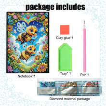 Load image into Gallery viewer, Christmas 5D Diamond Painting Notebook Diamond Art Diary Book for Adults Kids