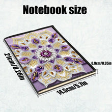 Load image into Gallery viewer, Christmas 5D Diamond Painting Notebook Diamond Art Diary Book for Adults Kids