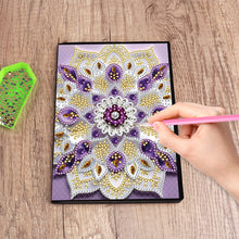 Load image into Gallery viewer, Christmas 5D Diamond Painting Notebook Diamond Art Diary Book for Adults Kids