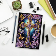 Load image into Gallery viewer, Christmas 5D Diamond Painting Notebook Diamond Art Diary Book for Adults Kids
