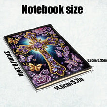 Load image into Gallery viewer, Christmas 5D Diamond Painting Notebook Diamond Art Diary Book for Adults Kids
