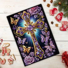 Load image into Gallery viewer, Christmas 5D Diamond Painting Notebook Diamond Art Diary Book for Adults Kids