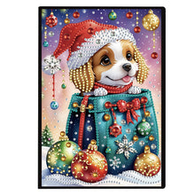 Load image into Gallery viewer, Christmas 5D Diamond Painting Notebook Diamond Art Diary Book for Adults Kids