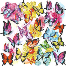 Load image into Gallery viewer, 4Pcs Partial Special Diamond Painting Set - Flying butterfly (30*30CM)