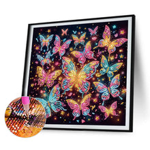 Load image into Gallery viewer, 4Pcs Partial Special Diamond Painting Set - Flying butterfly (30*30CM)