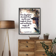 Load image into Gallery viewer, AB Diamond Painting - Full Round - Witch and crow (40*50CM)