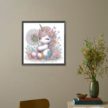 Load image into Gallery viewer, Diamond Painting - Partial Special Shaped - Unicorn (30*30CM)