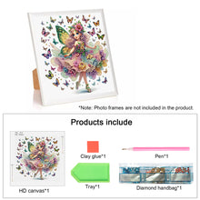 Load image into Gallery viewer, Diamond Painting - Partial Special Shaped - Elf fairy (30*30CM)