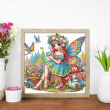Load image into Gallery viewer, Diamond Painting - Partial Special Shaped - Elf fairy (30*30CM)