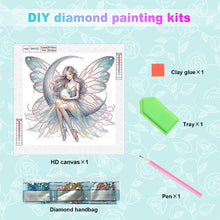 Load image into Gallery viewer, Diamond Painting - Partial Special Shaped - Elf fairy (30*30CM)