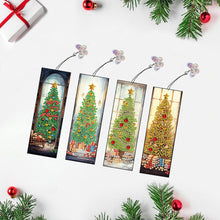 Load image into Gallery viewer, 4Pcs Special Shaped Christmas Animal Diamond Painting Bookmark for Reading Lover