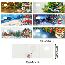 Load image into Gallery viewer, 6Pcs Christmas Special Shape Birds DIY Diamond Painting Card Car for Adults Kids