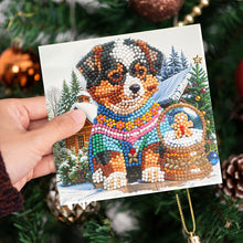 Load image into Gallery viewer, 6Pcs Christmas Special Shape Birds DIY Diamond Painting Card Car for Adults Kids