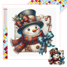 Load image into Gallery viewer, Diamond Painting - Full Square - Christmas snowman (40*40CM)