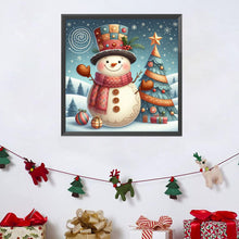 Load image into Gallery viewer, Diamond Painting - Full Square - Christmas snowman (40*40CM)
