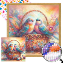 Load image into Gallery viewer, AB Diamond Painting - Full Round - Flower Baskets and Birds (40*40CM)