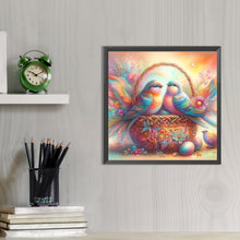 Load image into Gallery viewer, AB Diamond Painting - Full Round - Flower Baskets and Birds (40*40CM)