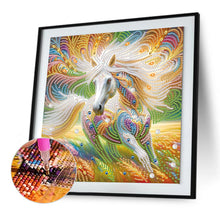 Load image into Gallery viewer, Diamond Painting - Partial Special Shaped - Horse (30*30CM)
