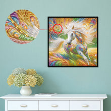 Load image into Gallery viewer, Diamond Painting - Partial Special Shaped - Horse (30*30CM)
