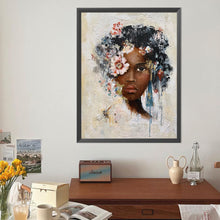 Load image into Gallery viewer, Diamond Painting - Full Round - Oil painting woman (40*50CM)