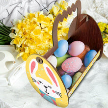 Load image into Gallery viewer, Wooden Special Shaped Easter Egg Bunny Diamond Painting DIY Basket for Beginners