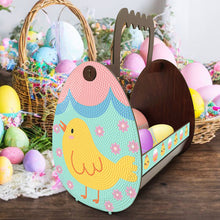 Load image into Gallery viewer, Wooden Special Shaped Easter Egg Bunny Diamond Painting DIY Basket for Beginners