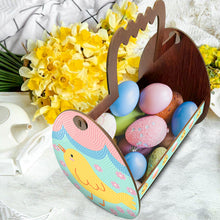 Load image into Gallery viewer, Wooden Special Shaped Easter Egg Bunny Diamond Painting DIY Basket for Beginners