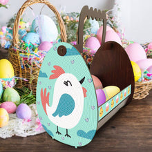 Load image into Gallery viewer, Wooden Special Shaped Easter Egg Bunny Diamond Painting DIY Basket for Beginners