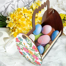 Load image into Gallery viewer, Wooden Special Shaped Easter Egg Bunny Diamond Painting DIY Basket for Beginners