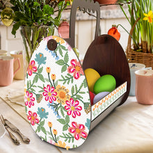 Load image into Gallery viewer, Wooden Special Shaped Easter Egg Bunny Diamond Painting DIY Basket for Beginners
